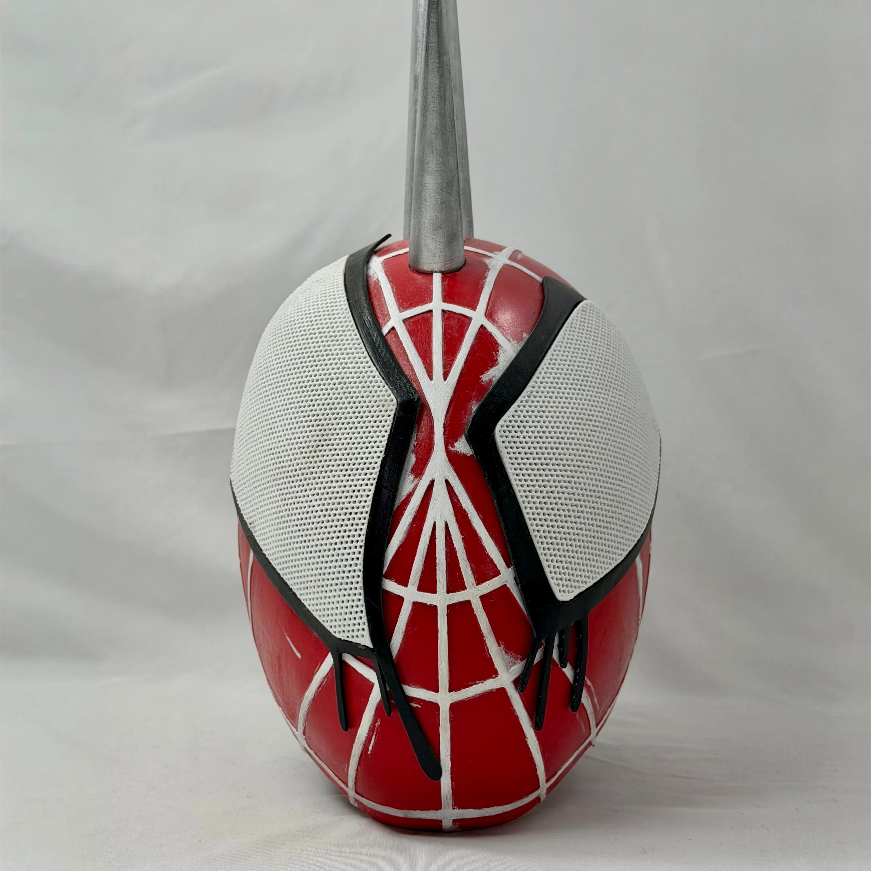 Spider-Punk spiked helmet face shell 3D print